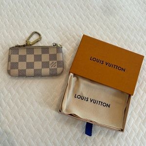 Louis Vuitton Damier Azur Keychain Wallet
